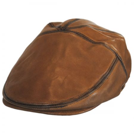 Bailey Glasby Lambskin Leather Ivy Cap