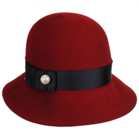 Betmar Cassat Wool LiteFelt Cloche Hat