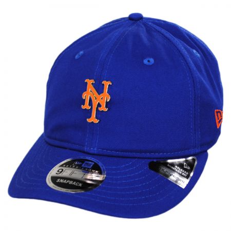 New Era New York Mets MLB Badged Fan 9Fifty Snapback Baseball Cap