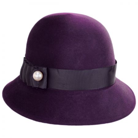 Betmar Cassat Wool LiteFelt Cloche Hat
