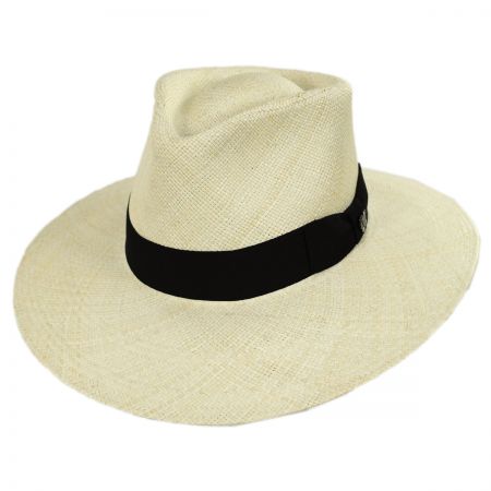 Australian Panama Straw Fedora Hat alternate view 12