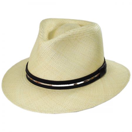 Bailey Stansfield Panama Straw Fedora Hat