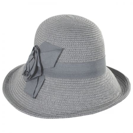 Jeanne Simmons Rosa Toyo Straw Sun Hat