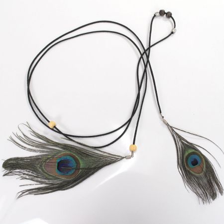 Peacock Hat Band