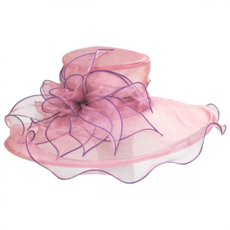 Something Special Envy Organza Boater Hat