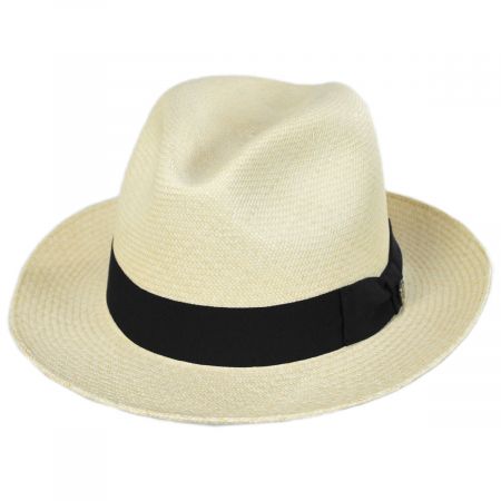 TWISTED PANAMA FEDORA BY STEFENO Same Day Shipping MADE IN USA 