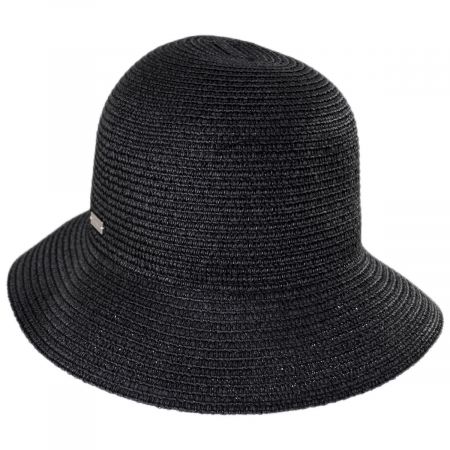 Gossamer Toyo Straw Blend Cloche Hat