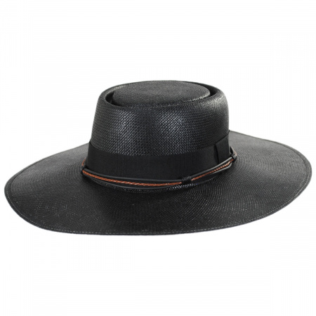 Biltmore Bohemian Toyo Straw Gaucho Hat