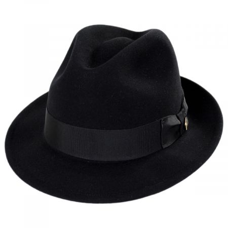 Stetson Rhineback Fur and Wool Felt Fedora Hat