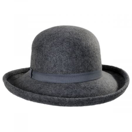 Boho Kettle Edge Wool Roller Hat