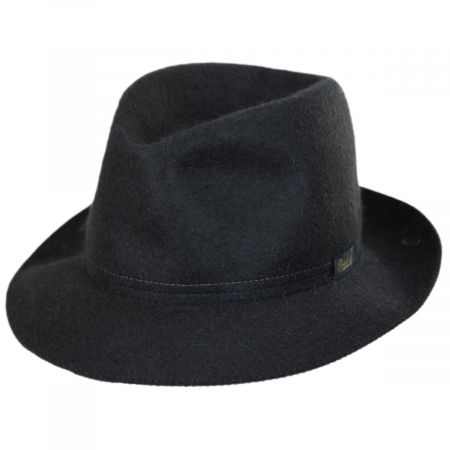 Borsalino Traveller Rollable Fur Felt Fedora Hat Fur Felt