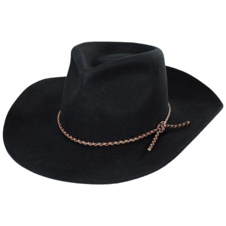CLASSIC Wool Felt Men Homburg Top Hat Cowboy Gentlemen Formal NEW55cmBrown 