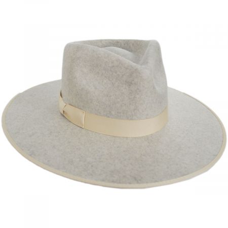 Wool Felt Rancher Fedora Hat