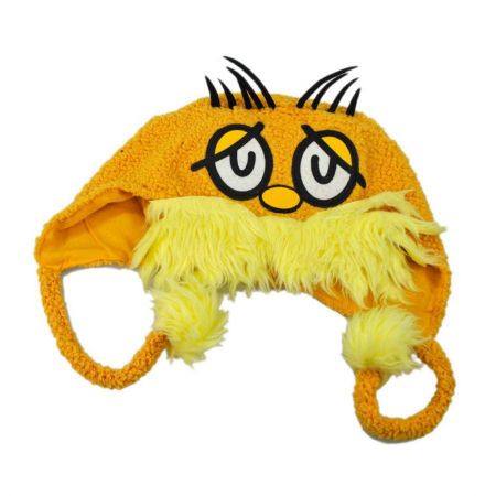 Dr. Seuss Lorax Knit Peruvian Beanie Hat