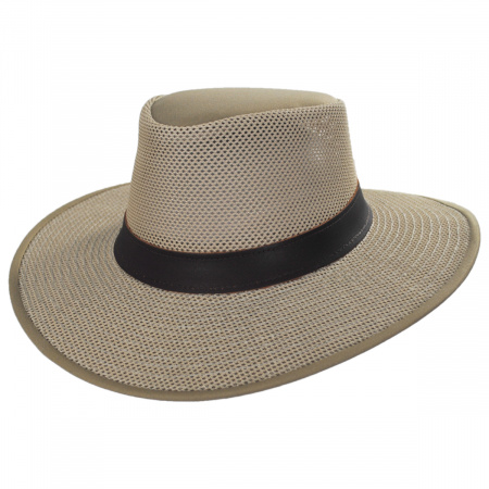 Failsworth Traveller Cotton Large Brim Hat Outback Travel Packable Sun Hat 
