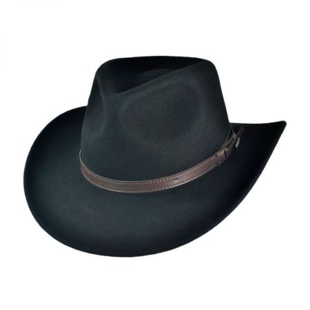 Jaxon Hats Crushable Wool Felt Outback Hat