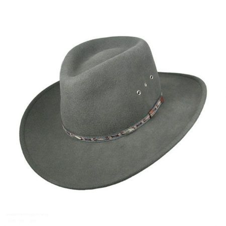 Elkhorn Crushable Wool Felt Western Hat alternate view 11