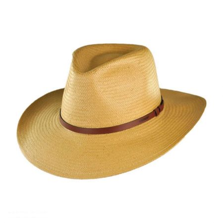 Stetson Limestone Toyo Straw Outback Hat