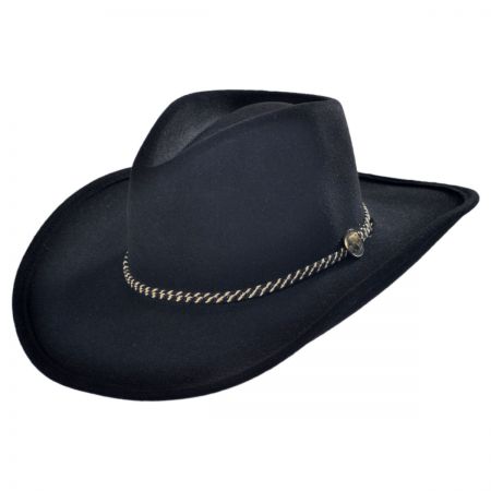 Stetson Rawhide Buffalo Fur Felt Western Hat