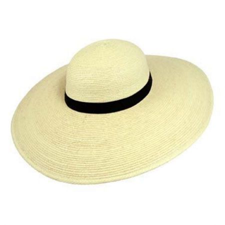 Swinger 5-inch Wide Brim Guatemalan Palm Leaf Straw Hat alternate view 2