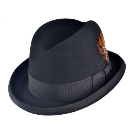 Stetson Fur Felt Homburg Hat