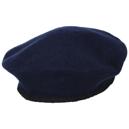 Village Hat Shop Wool Military Beret