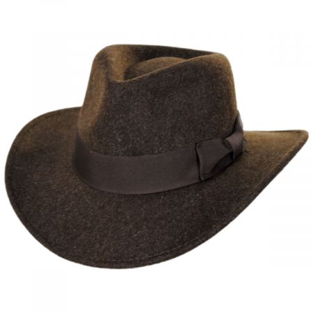 Indiana Jones Officially Licensed Timary Crushable ProvatoKnit Safari Fedora Hat