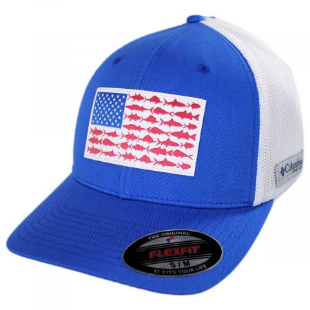 Mens Women/'s red white blue mesh trucker hat with skull crossbones patch baseball cap festival  tumblr aesthetic dad hat flag
