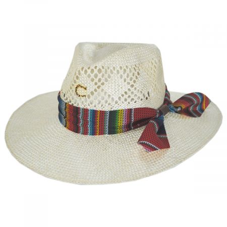 Charlie 1 Horse Fiesta Sisal Straw Fedora Hat