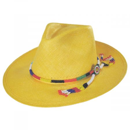 Stetson Argonaut Panama Straw Fedora Hat