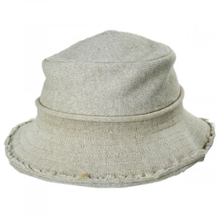 Parkhurst Frayed Edge Cotton Bucket Hat