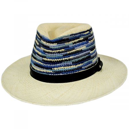 Tasmin Panama Straw Fedora Hat