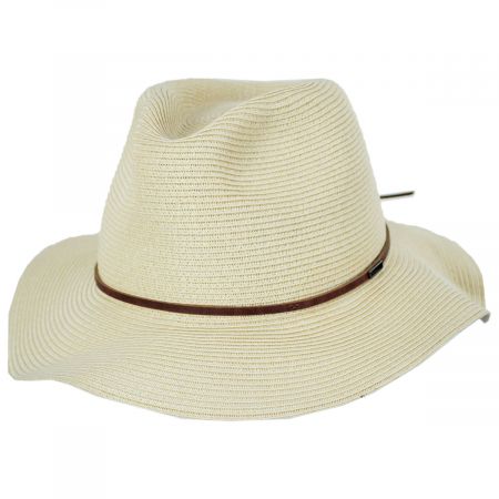 Brixton Hats Wesley Braided Toyo Straw Fedora Hat
