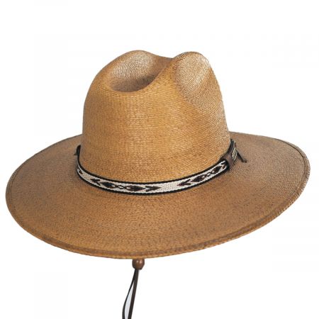 Stetson Clearwater Palm Straw Western Hat