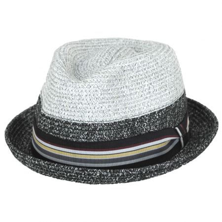 Bailey Rokit Toyo Straw Braid Trilby Fedora Hat