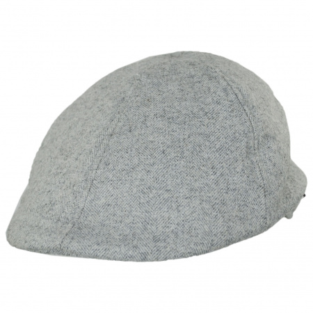  B2B Jaxon Hats Tecolote Herringbone Wool Blend Duckbill Cap