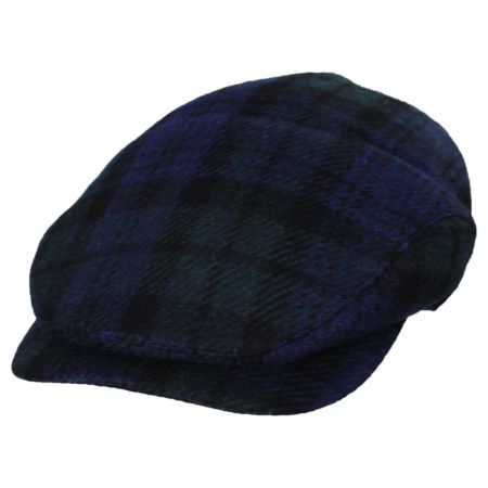 Baskerville Hat Company Macclare Plaid Wool Ivy Cap