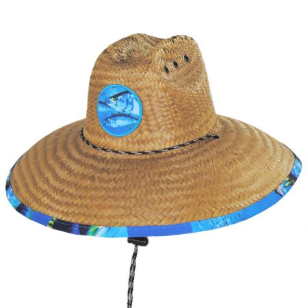 Tuna Coconut Straw Lifeguard Hat