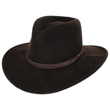 Stetson Sturgis Crushable Wool Felt Earflap Outback Hat