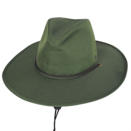 Brixton Hats Field X DWR Recycled Aussie Hat - Moss