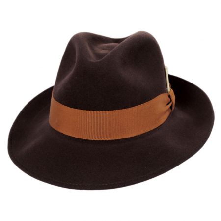 Bailey Ernest Elite Velour Wool Felt Fedora Hat