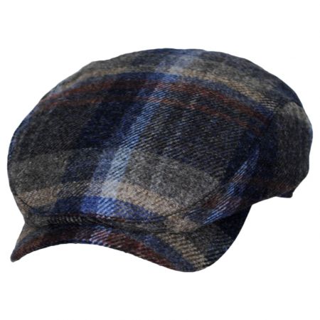 Wigens Caps Robert Noble Plaid Scottish Wool Ivy Cap