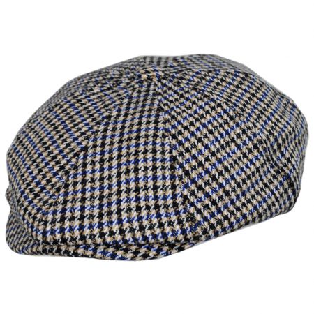 Brixton Hats Brood Plaid Newsboy Cap - Wool Blend