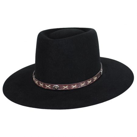 Biltmore Tribe Merino Wool Felt Gambler Hat