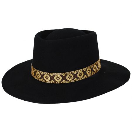 Oaxaca Wool Felt Gambler Hat