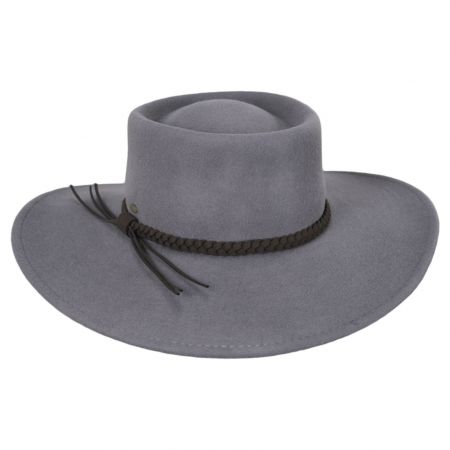 Scala Avondale Wool Felt Boater Hat