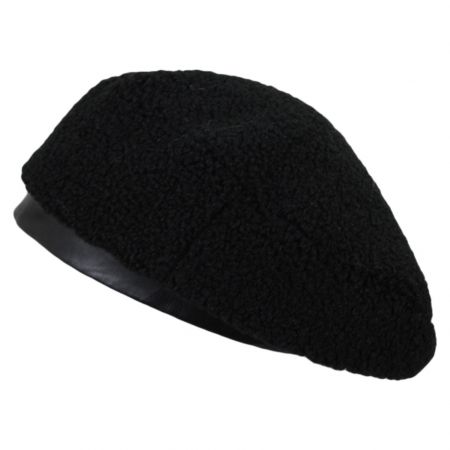 Kangol Béret Noir Chapeau 100% laine taille 57 cm 0252HT Nouveau Neuf avec étiquettes ~ vient Petit 