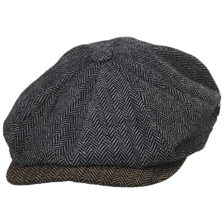 Brixton Hats Brood Baggy Newsboy Cap - Gray