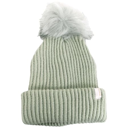 Brixton Hats Alison Faux Fur Pom Knit Beanie Hat