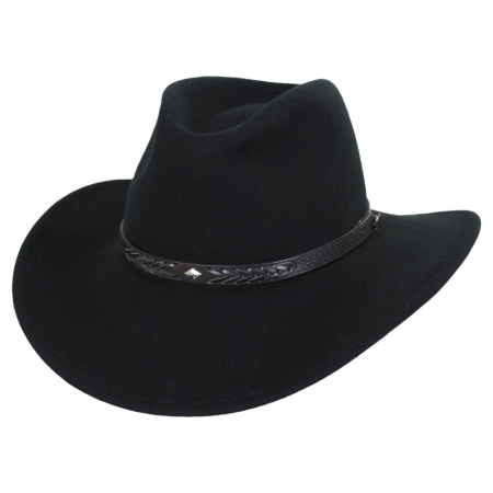  B2B Jaxon Hats Wyatt Wool Felt Western Cowboy Hat